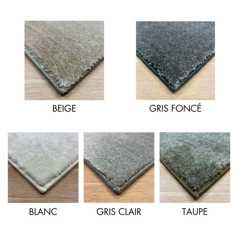 Echantillon tapis sur mesure GARI finition repli
