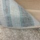 Tapis moelleux sur mesure ivoire anti tache en polyester
