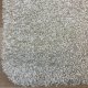 Tapis doux et moelleux sur mesure ivoire anti tache en polyester