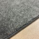 Tapis sur mesure gris anthracite anti taches 100% polypropylène