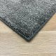 Tapis sur mesure gris anthracite anti taches 100% polypropylène