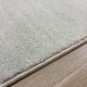 Tapis sur mesure ivoire anti taches 100% polypropylène