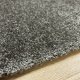 Tapis sur mesure moelleux gris anthracite 100% polyester