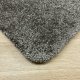 Tapis sur mesure moelleux gris anthracite 100% polyester