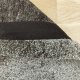 Tapis sur mesure moelleux gris anthracite 100% polyester