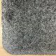 Tapis sur mesure moelleux gris anthracite 100% polyester