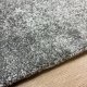 Tapis sur mesure moelleux gris clair 100% polyester