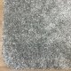 Tapis sur mesure moelleux gris clair 100% polyester