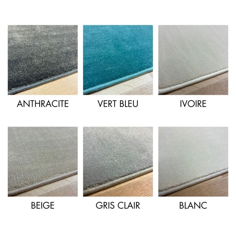 Echantillon tapis sur mesure VICTORIA finition surjet