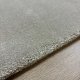 Tapis sur mesure très doux beige effet viscose