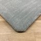 Tapis sur mesure très doux gris clair effet viscose