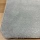 Tapis sur mesure très doux gris clair effet viscose