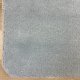 Tapis sur mesure très doux gris clair effet viscose