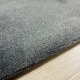 Tapis sur mesure très doux gris anthracite effet viscose
