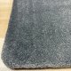 Tapis sur mesure très doux gris anthracite effet viscose