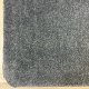 Tapis sur mesure très doux gris anthracite effet viscose