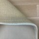 Tapis sur mesure très doux ivoire effet viscose 100% polyamide