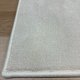 Tapis sur mesure très doux ivoire effet viscose 100% polyamide