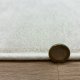 Tapis sur mesure très doux ivoire effet viscose 100% polyamide