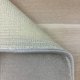 Tapis sur mesure très doux beige effet viscose 100% polyamide