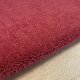 Tapis sur mesure très doux rouge en polyamide