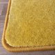 Tapis sur mesure jaune en polyamide doux avec effet viscose par Vorwerk