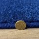 Tapis sur mesure rond bleu roi en polyamide doux avec effet viscose par Vorwerk