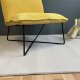 Tapis fin gris perle 120 x 180 cm