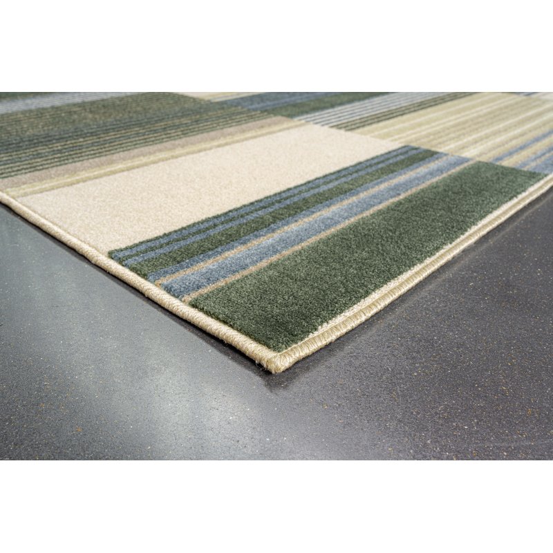 Tapis doux et texturé dans les dégradés de beige