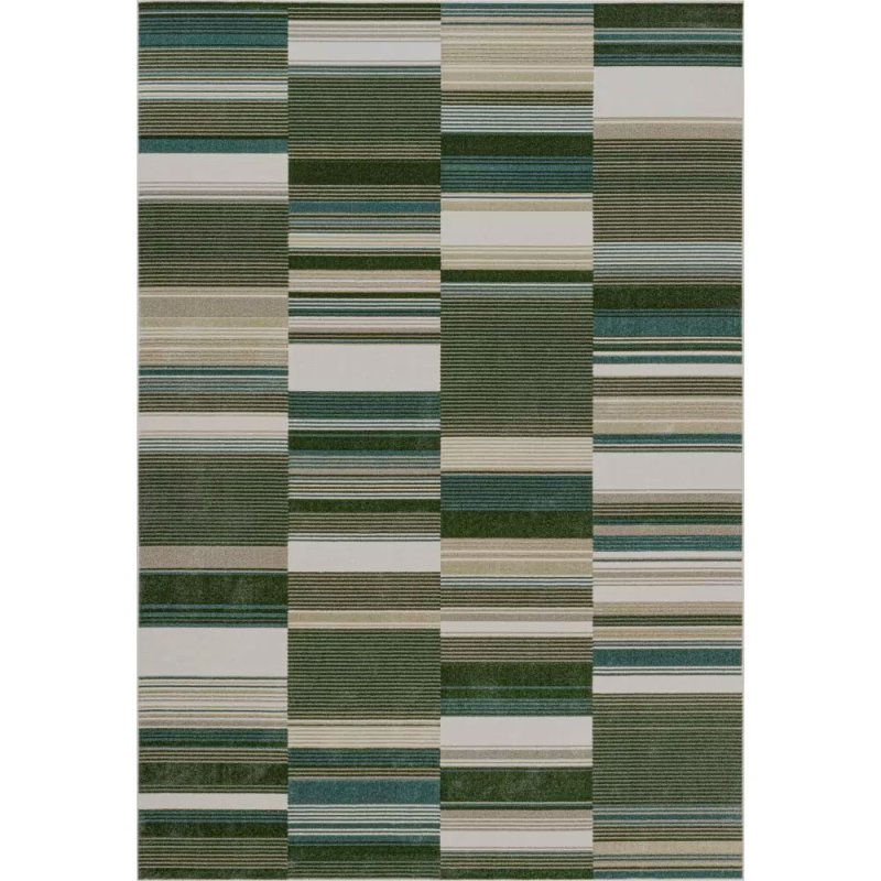 Tapis doux et texturé dans les dégradés de beige
