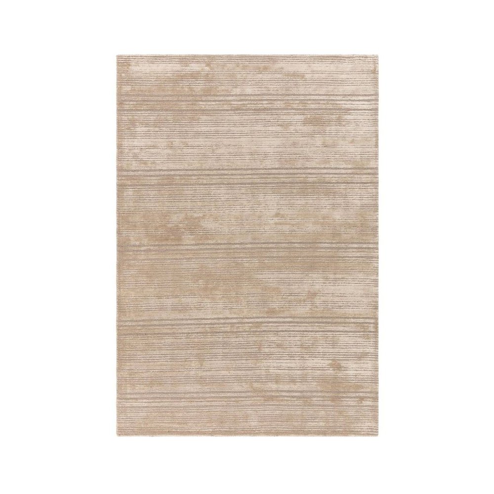 Tapis de salon design beige en laine et viscose par Joseph Lebon