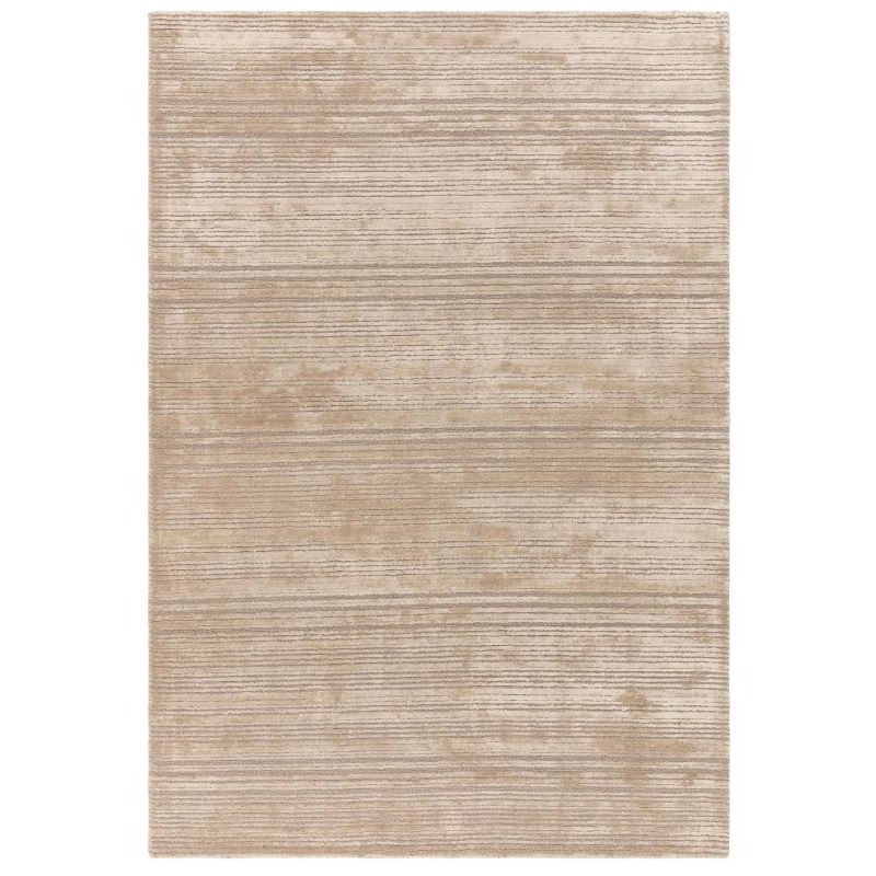 Tapis de salon design beige en laine et viscose par Joseph Lebon