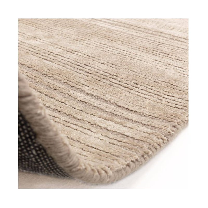 Tapis de salon design beige en laine et viscose par Joseph Lebon