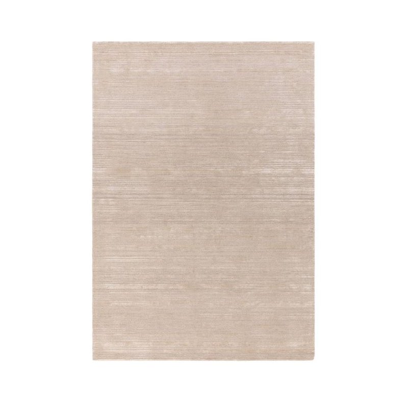 Tapis de salon design beige clair en laine et viscose par Joseph Lebon