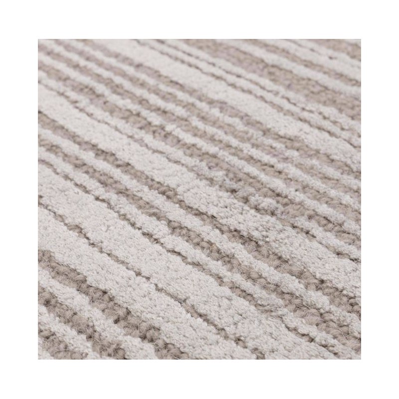 Tapis de salon design gris en laine et viscose par Joseph Lebon