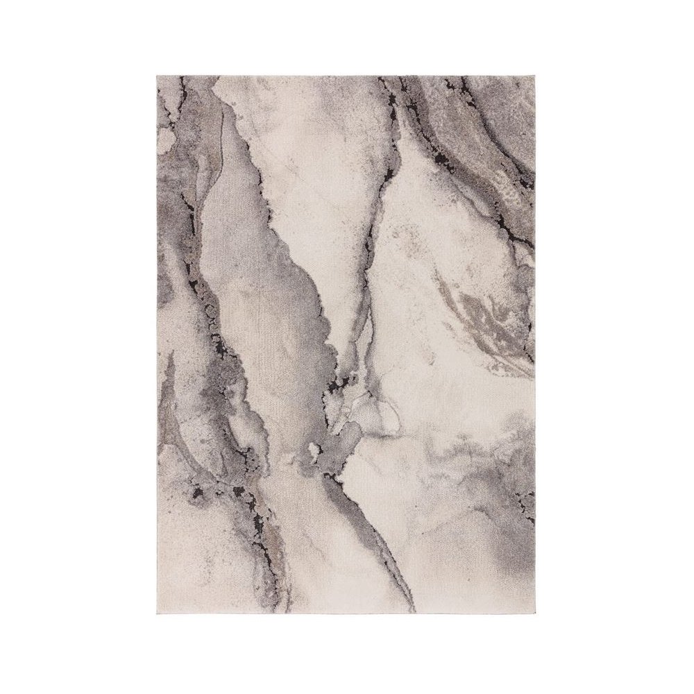 Tapis de salon design effet marbre gris par Joseph Lebon