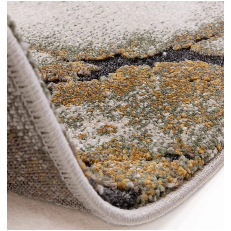 Tapis de salon design effet marbre vert par Joseph Lebon