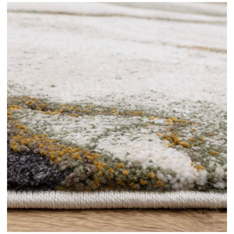 Tapis de salon design effet marbre vert par Joseph Lebon