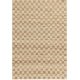 Tapis classique à petits carreaux en jute et coton par Joseph Lebon
