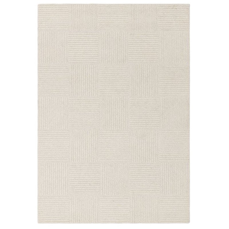 Tapis de style scandinave ivoire en laine par Joseph Lebon