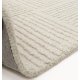 Tapis de style scandinave ivoire en laine par Joseph Lebon
