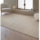 Tapis de style scandinave ivoire en laine par Joseph Lebon