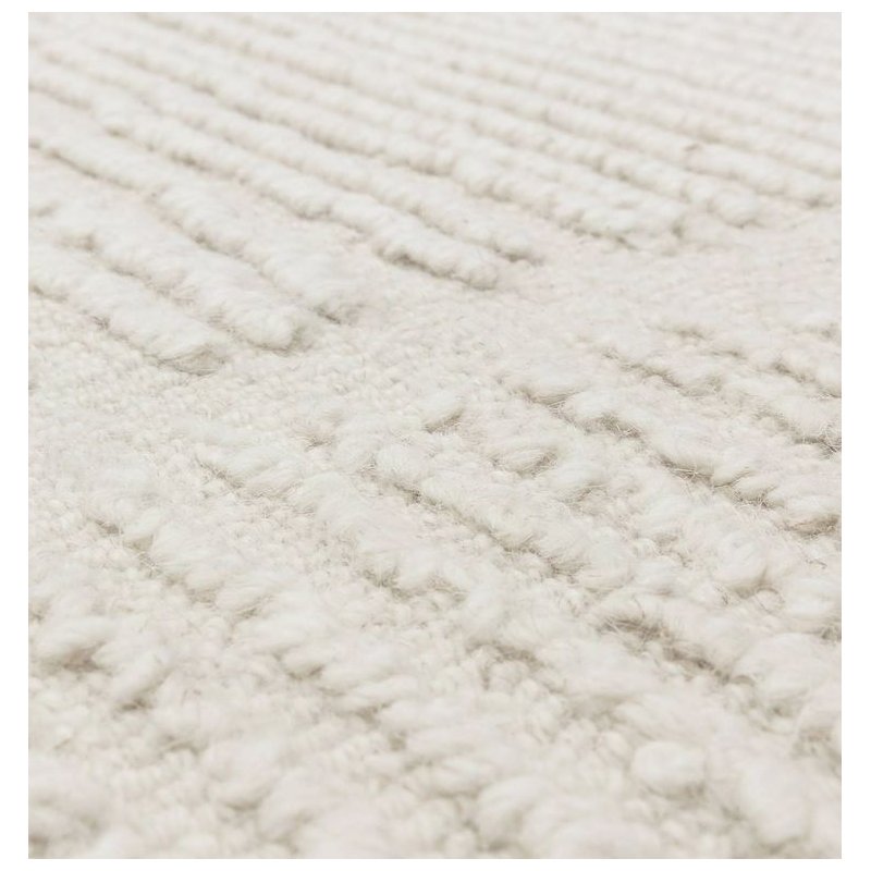 Tapis de style scandinave ivoire en laine par Joseph Lebon