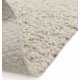 Tapis tendance ivoire en laine bouclée par Joseph Lebon