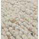Tapis tendance ivoire en laine bouclée par Joseph Lebon