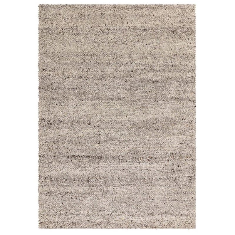 Tapis tendance gris en laine bouclée par Joseph Lebon