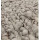Tapis tendance gris en laine bouclée par Joseph Lebon