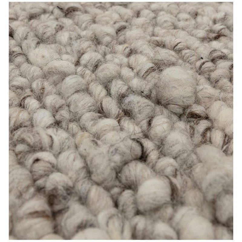 Tapis tendance gris en laine bouclée par Joseph Lebon