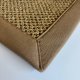 Tapis sur mesure en sisal couleur chaume finition gansée