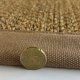 Tapis sur mesure en sisal couleur chaume finition gansée